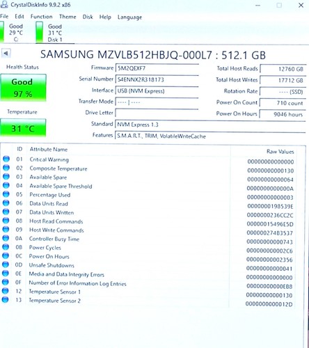Vlb512b 512 2 nvme - 512, gb