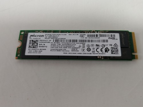 Micron 2200s mtfdhba512tck 512 - micron,