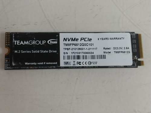 Teamgroup tm8fp6512g 512 - 512, gb