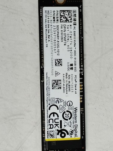 Western digital sn810 - digital,
