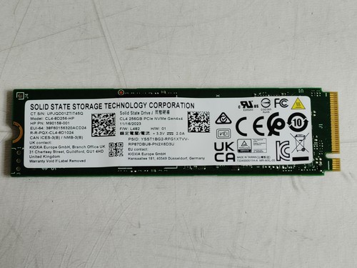 Kioxia cl4 8d256 - hp,