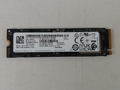 Samsung pm9a1 vl2512a - samsung, mz-vl2512a
